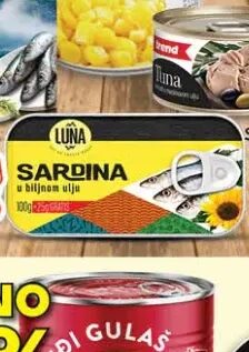 Luna sardina 125 g