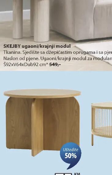 LYNGS stolić 1 kom