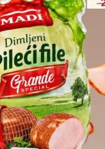 Madi dimljeni pileći file grande 1 kg, Belamionix