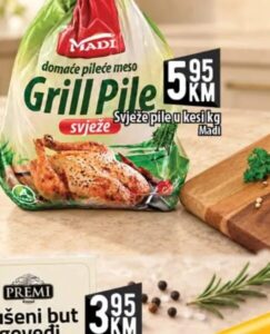 Madi Grill Pile svježe kg, Kort