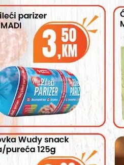 MADI Moj pileći parizer 800 g