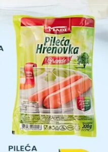 Madi pileća hrenovka 200 gr
