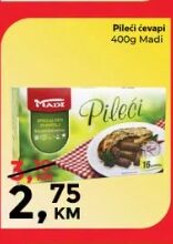 Madi pileći ćevapi 400 g, Namex