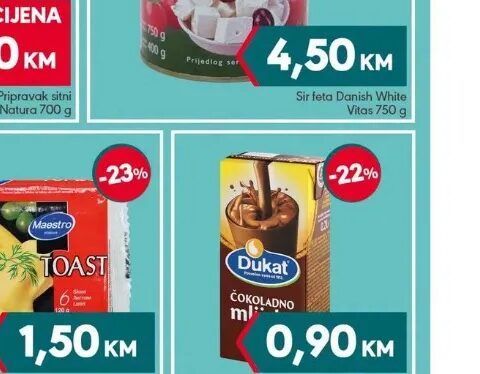 Maestro Toast listici 120 g