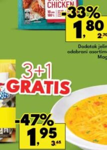 Maggi supa 4 komada, Robot
