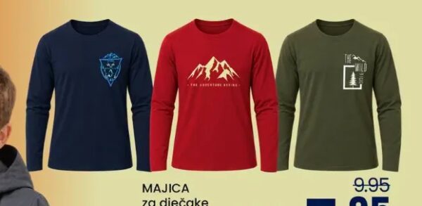 MAJICA za dječake 8-16