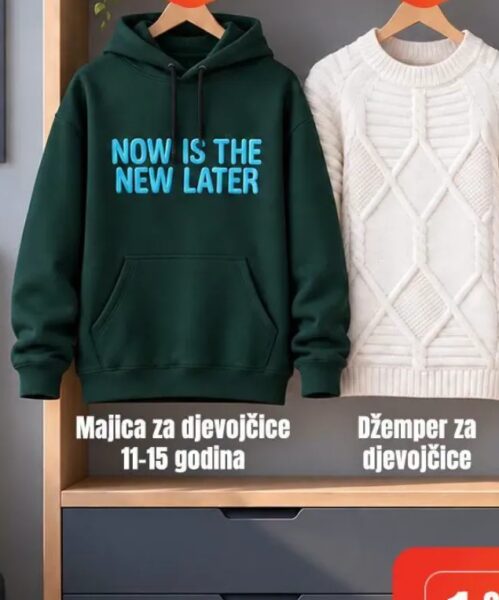 Majica za djevojčice 11-15 godina 1 kom