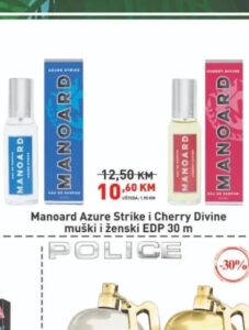 Manoard Azure Strike i Cherry Divine muški i ženski EDP 30 m, Didaco