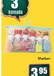 Marker set 3 komada