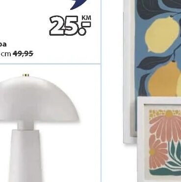 MARKUS stolna lampa Ø27xV36 cm