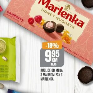 Marlenka Honey Nuggets Raspberry 235 g, Bingo