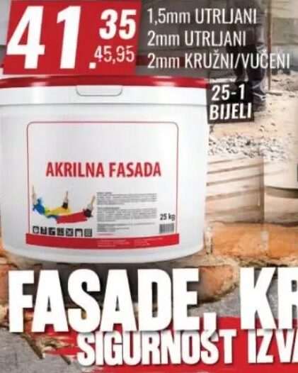 Master malter završni fasadni 25 kg