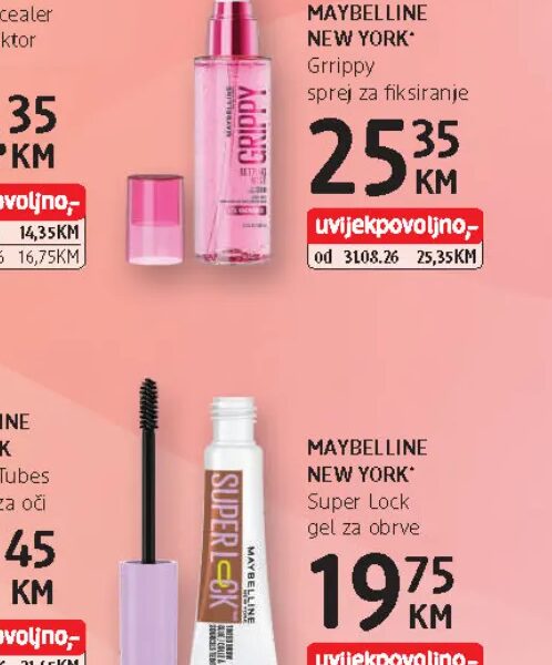 MAYBELLINE NEW YORK Super Lock gel za obrve