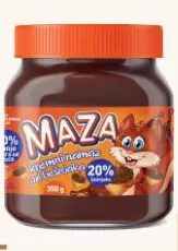 Maza krem namaz 20% lješnjaka 350 g, Amko