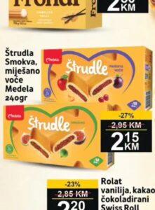 Medela Štrudla Smokva, miješano voće 240gr, Best
