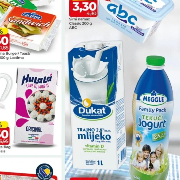 Meggle Family Pack Tekući jogurt 2,8% m.m. 1,5 kg