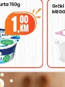 Meggle Grčki tip jogurta 150 g, Fortuna