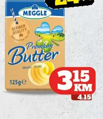 Meggle maslac 125 g