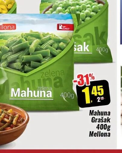 Mellona Mahuna zelena 400 g