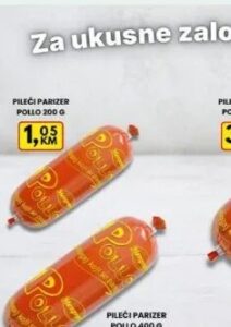 Menprom Pileći parizer 400 g, Bingo