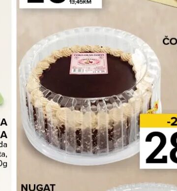 Mersal Čoko-Orah torta 1700 g