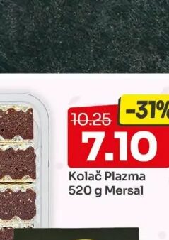 Mersal Kolač Plazma 520 g