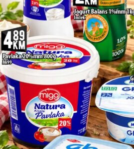 Migg Natura pavlaka 800 g, Kort