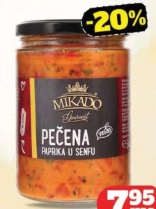 Mikado Paprika pečena u senfu 580 ml