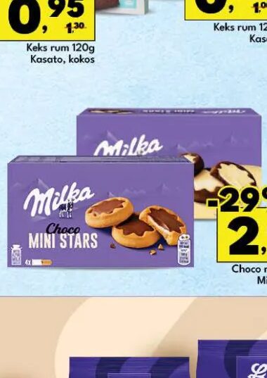 Milka Choco mini stars 150g