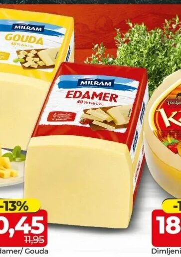Milram Edamer/Gouda sir kg