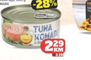 Mio Mare Tuna komadi 160 g