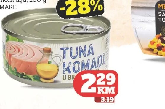 Mio Mare Tuna komadi 160 g