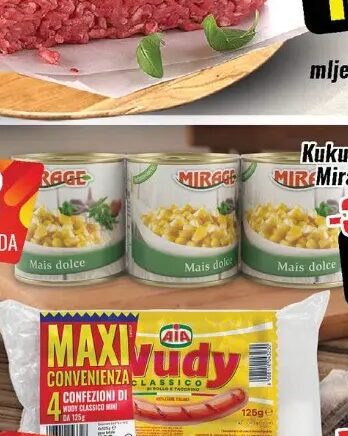 Mirage kukuruz šećerac 3x160 g