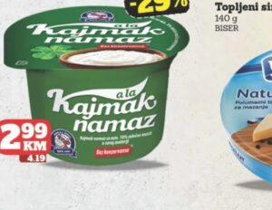Mlekara Šabac Kajmak namaz 250 g