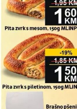 Mlinpek Pita zvrk s piletinom 150 g