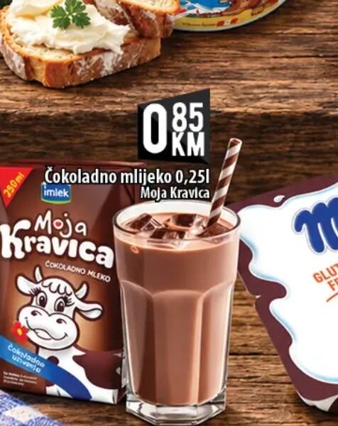 Moja Kravica čokoladno mlijeko 0.25 l