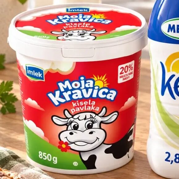Moja Kravica kisela pavlaka 20% m.m. 850 g
