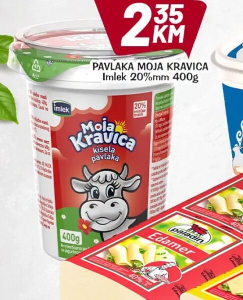 Moja Kravica kisela pavlaka 400 g