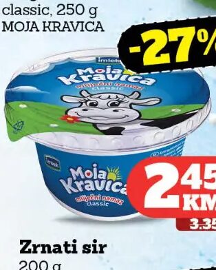 Moja Kravica Mliječni namaz 250 g