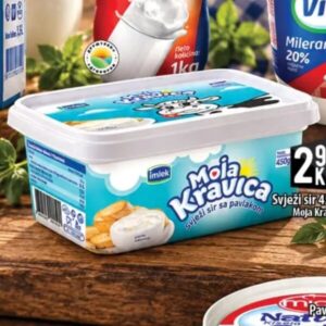 Moja Kravica Svježi sir sa pavlakom 450 g, Kort