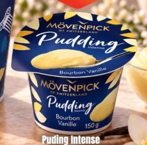 Mövenpick Puding Intense Bourbon Vanille 150 g