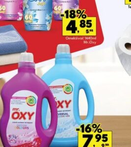Mr.Oxy deterdžent za veš 45 pranja, Robot