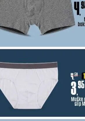 Muške gaće slip M-2XL 1 kom