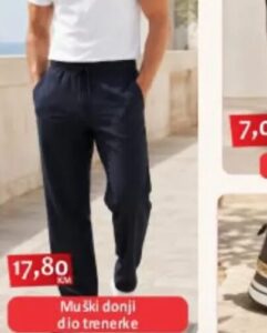 Muški donji dio trenerke, Izbor trgovina