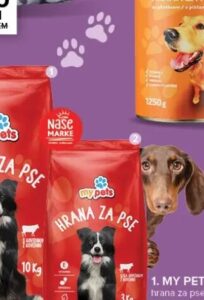 My Pets hrana za pse 10kg 10kg, Konzum i Mercator