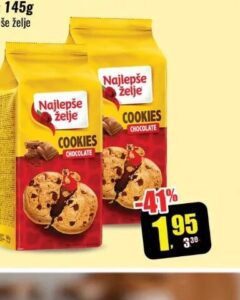 Najljepše želje keksi 145 g, Robot