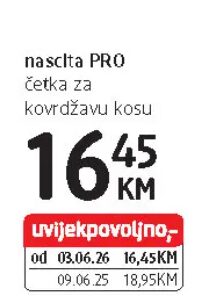 Nascita PRO četka za kovrdžavu kosu, dm