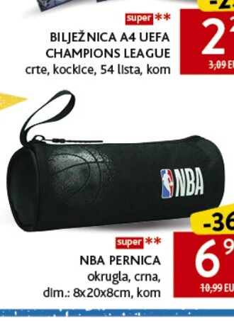 NBA pernica 8x20x8cm