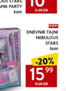 Nebulous Stars dnevnik tajni kom, Konzum i Mercator