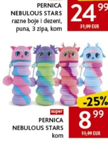 Nebulous Stars pernica kom, Konzum i Mercator
